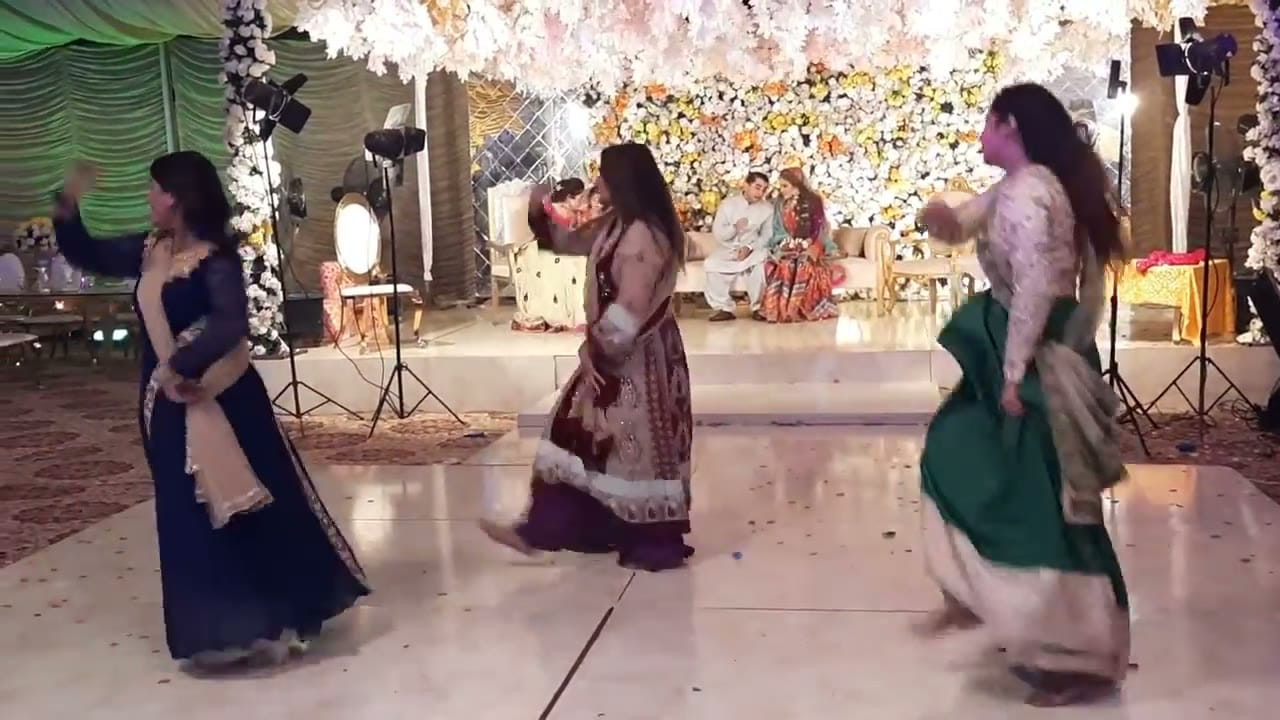 Traditional Punjabi stage performance