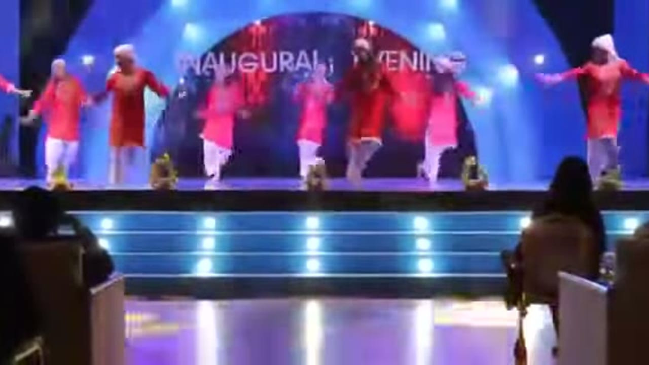 VPAG performance prepared for an international event