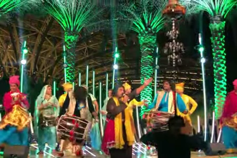 VPAG on the Pakistan Pavilion stage at Dubai Expo 2020