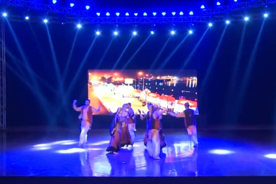 VPAG full cultural show on a festival stage