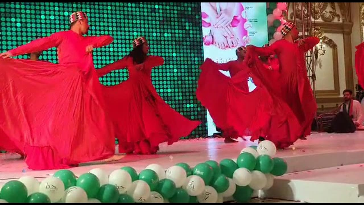 Punjabi Dhamal, the fast-paced celebratory folk dance