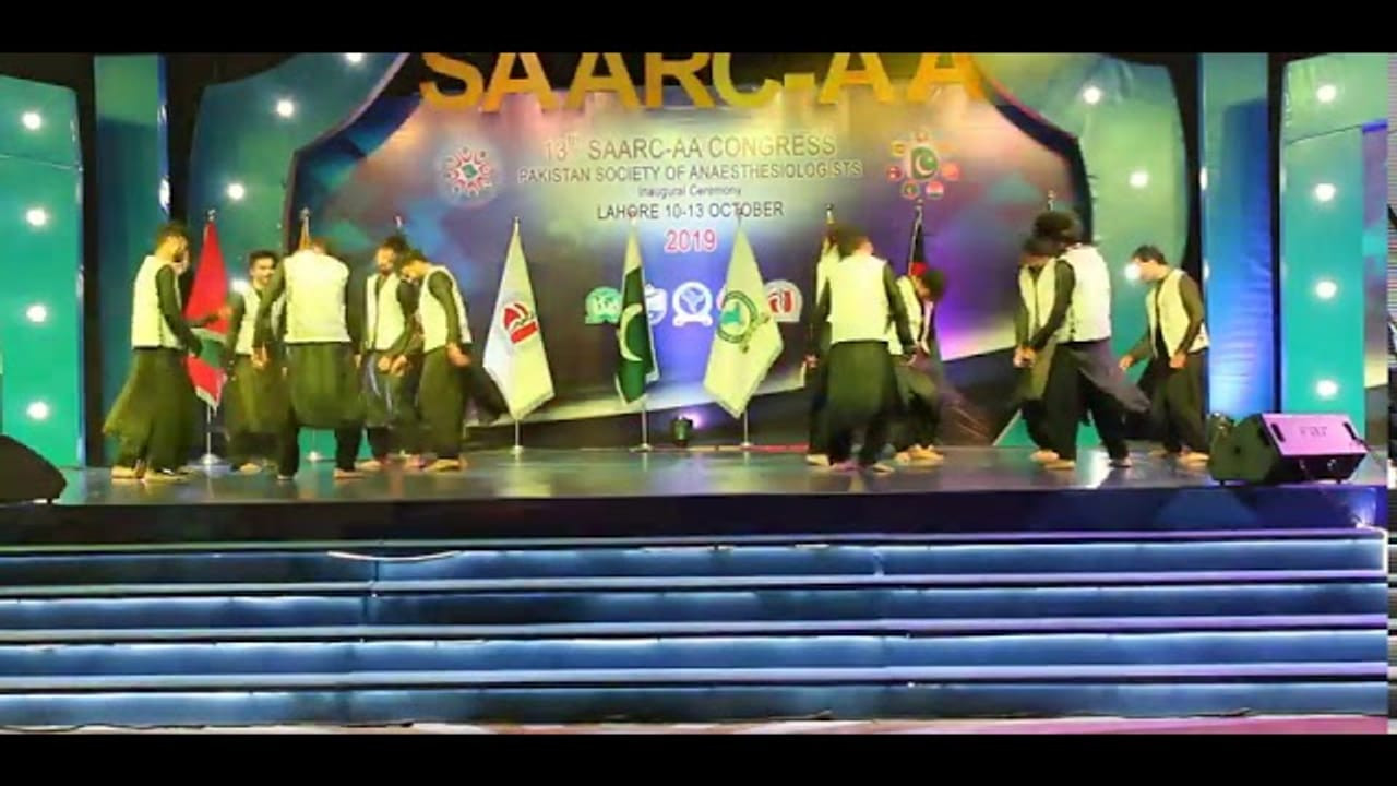 KPK regional folk dance performance
