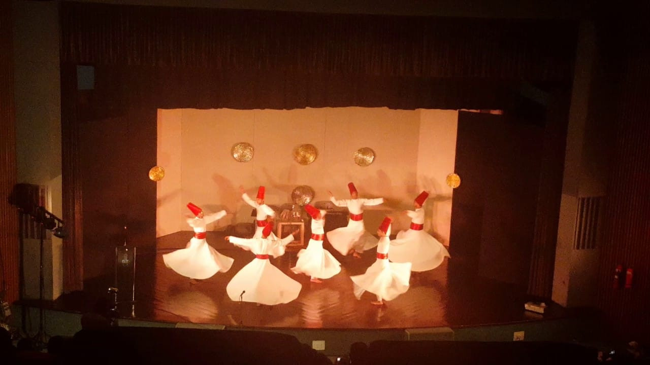 Sufi whirling-inspired dance set to Rumi poetry