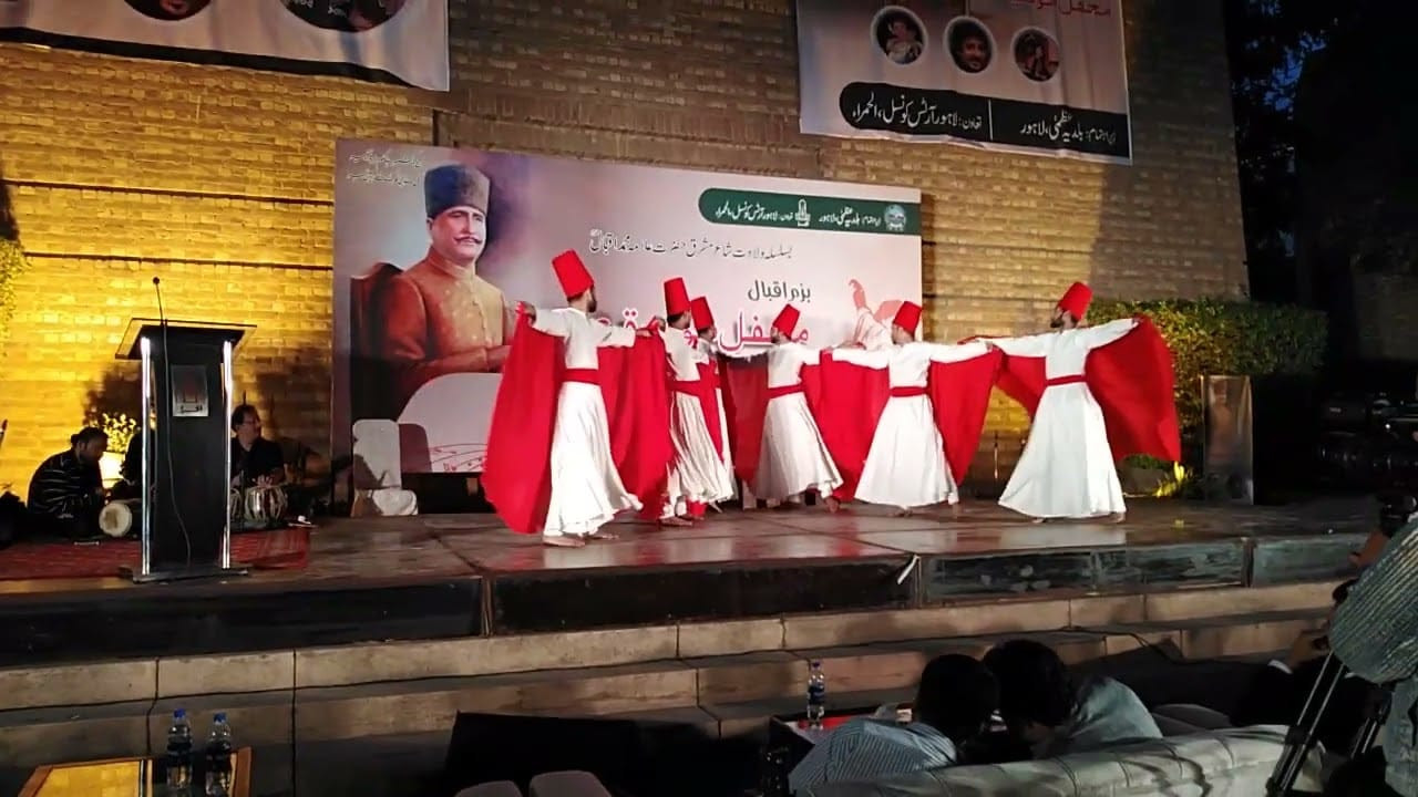 Sufi lyrical performance on Allama Iqbal poetry, staged by Versatile Performing Art Group