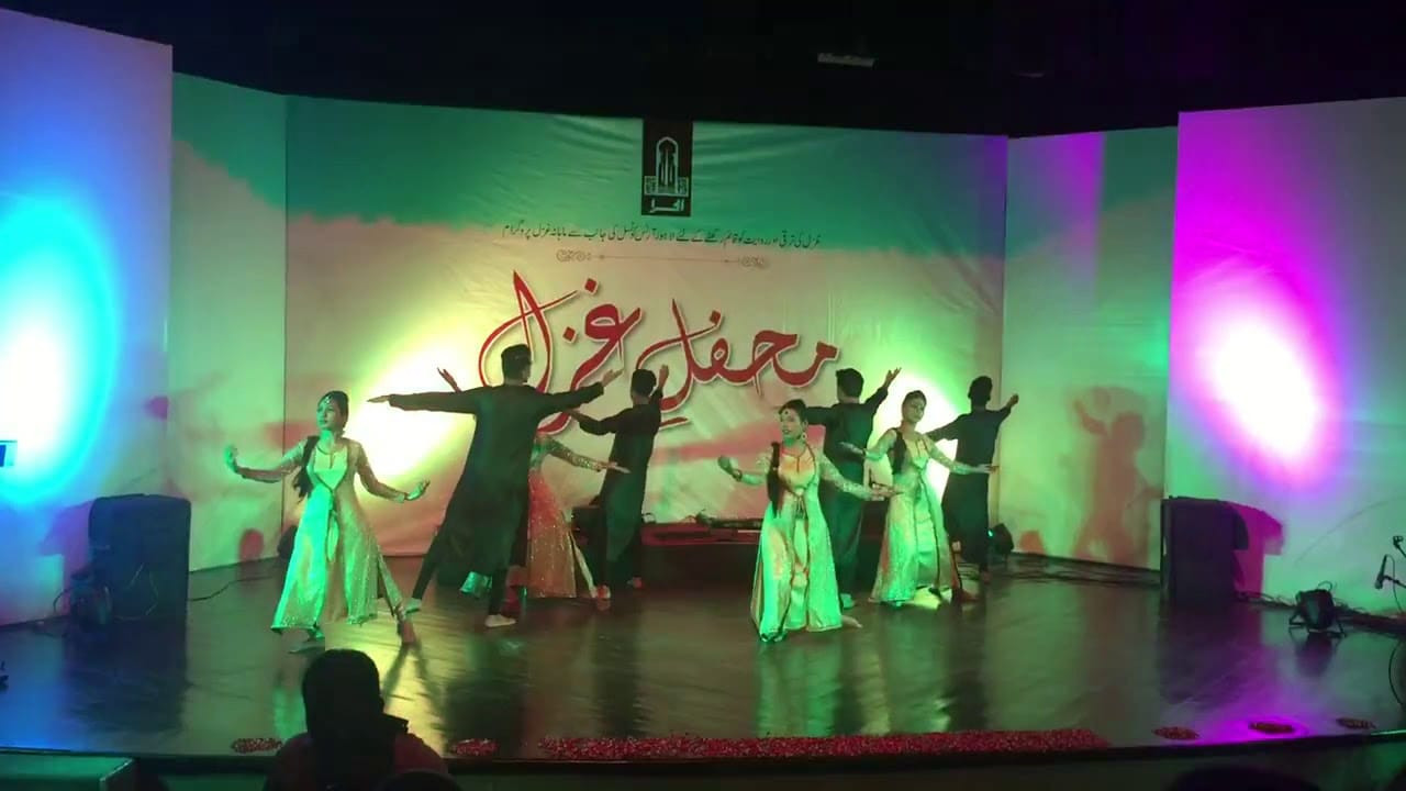 Performed at Alhamra Arts Council, choreographed by Mohammed Fayyaz